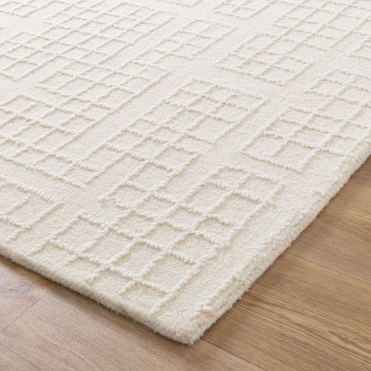 Abasco Ivory Knitted Wool Rug - /products/abasco-ivory-knitted-wool-rug