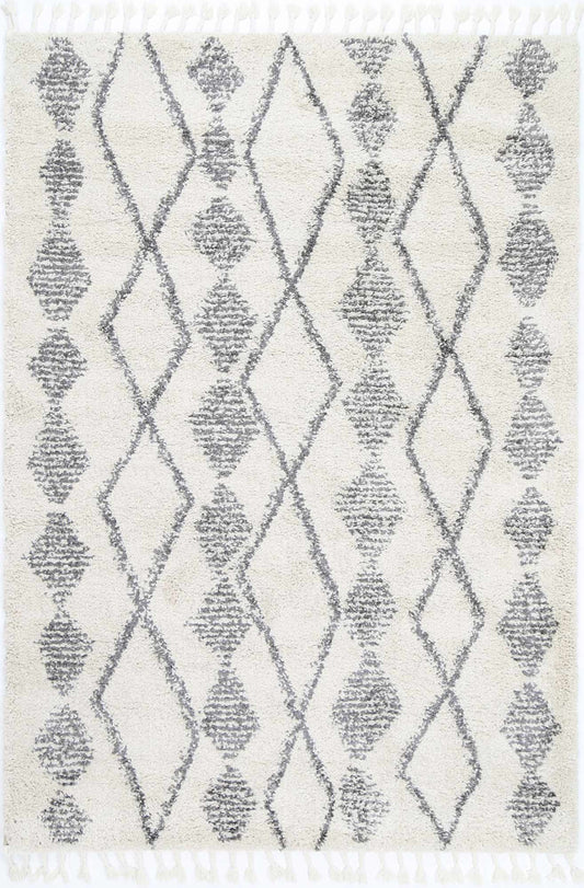 Kasbah Zara Tribal Cream Grey RugKasbah Zara Tribal Cream Grey Rug - /products/kasbah-zara-tribal-cream-grey-rug