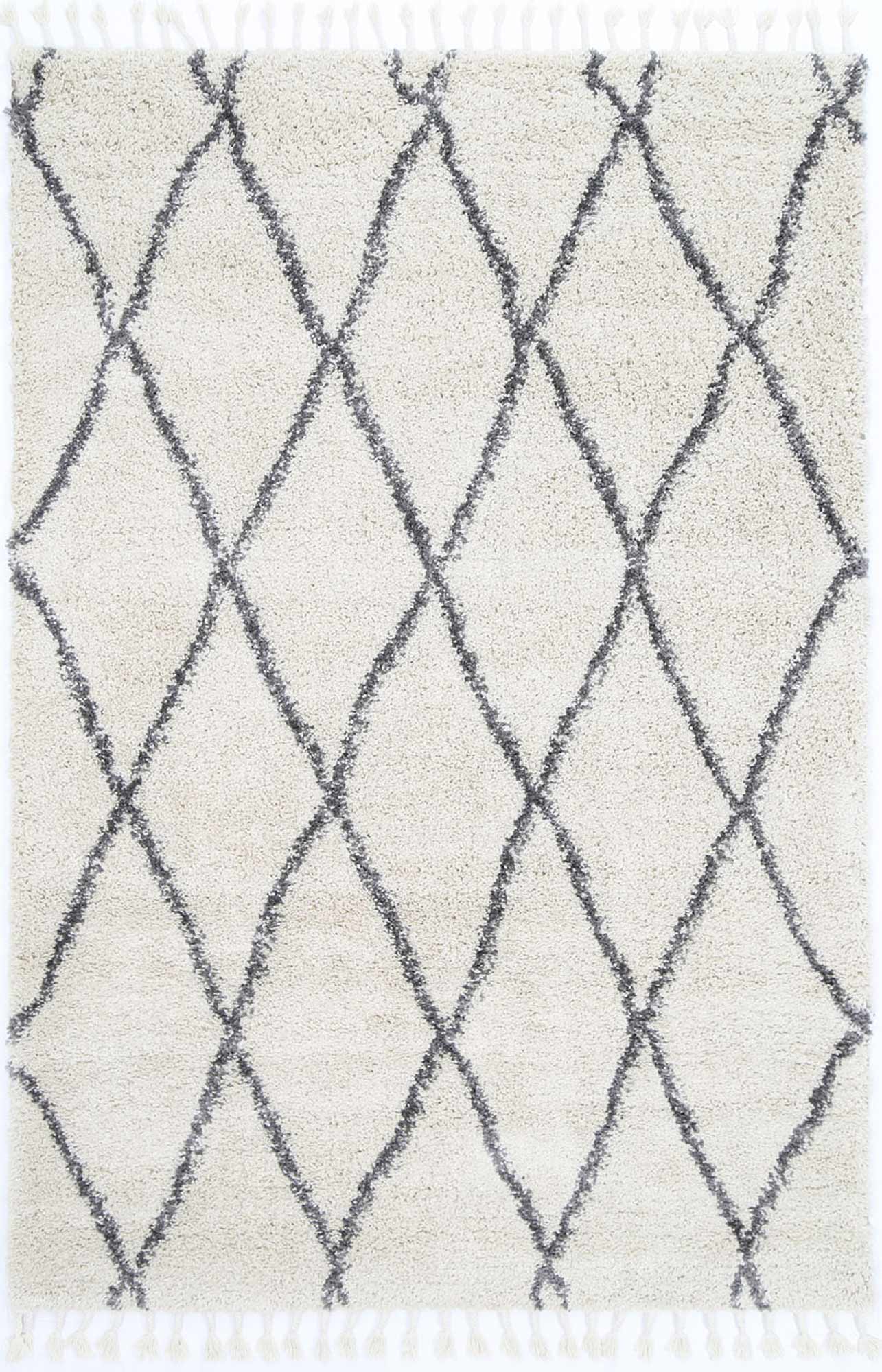 Kasbah Clara Diamond Tribal Cream Rug