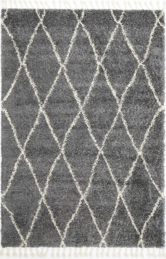 Kasbah Clara Diamond Tribal Grey RugKasbah Clara Diamond Tribal Grey Rug - /products/kasbah-clara-diamond-tribal-grey-rug