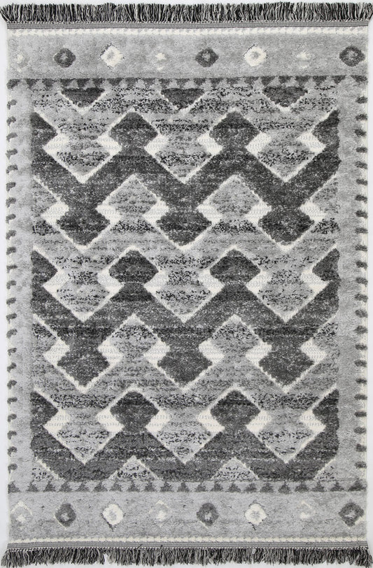 Kaza Tribal Carved Lines Cream Anthracite RugKaza Tribal Carved Lines Cream Anthracite Rug - /products/mono-tribal-carved-lines-cream-anthracite