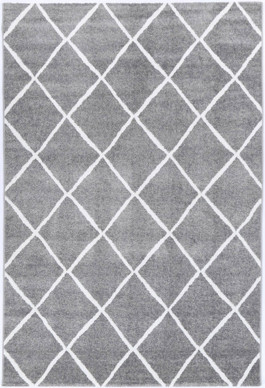 Kimberley Trellis Grey Contemporary RugKimberley Trellis Grey Contemporary Rug - /products/kimberley-kimb-1-grey