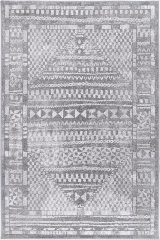 Kimberley Aztec Grey Contemporary RugKimberley Aztec Grey Contemporary Rug - /products/kimberley-kimb-7-grey