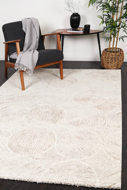 Legend Tyr Geometric Cream Rug