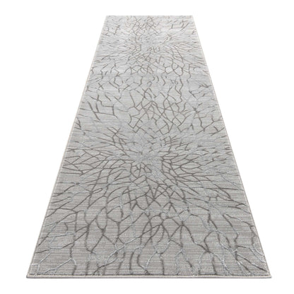 Lotus 2322 Grey Hallway Runner