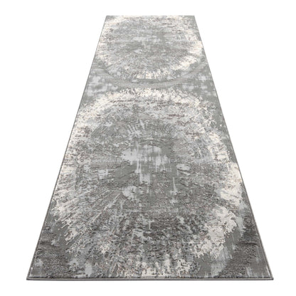 Lotus 2728 Grey Hallway Runner