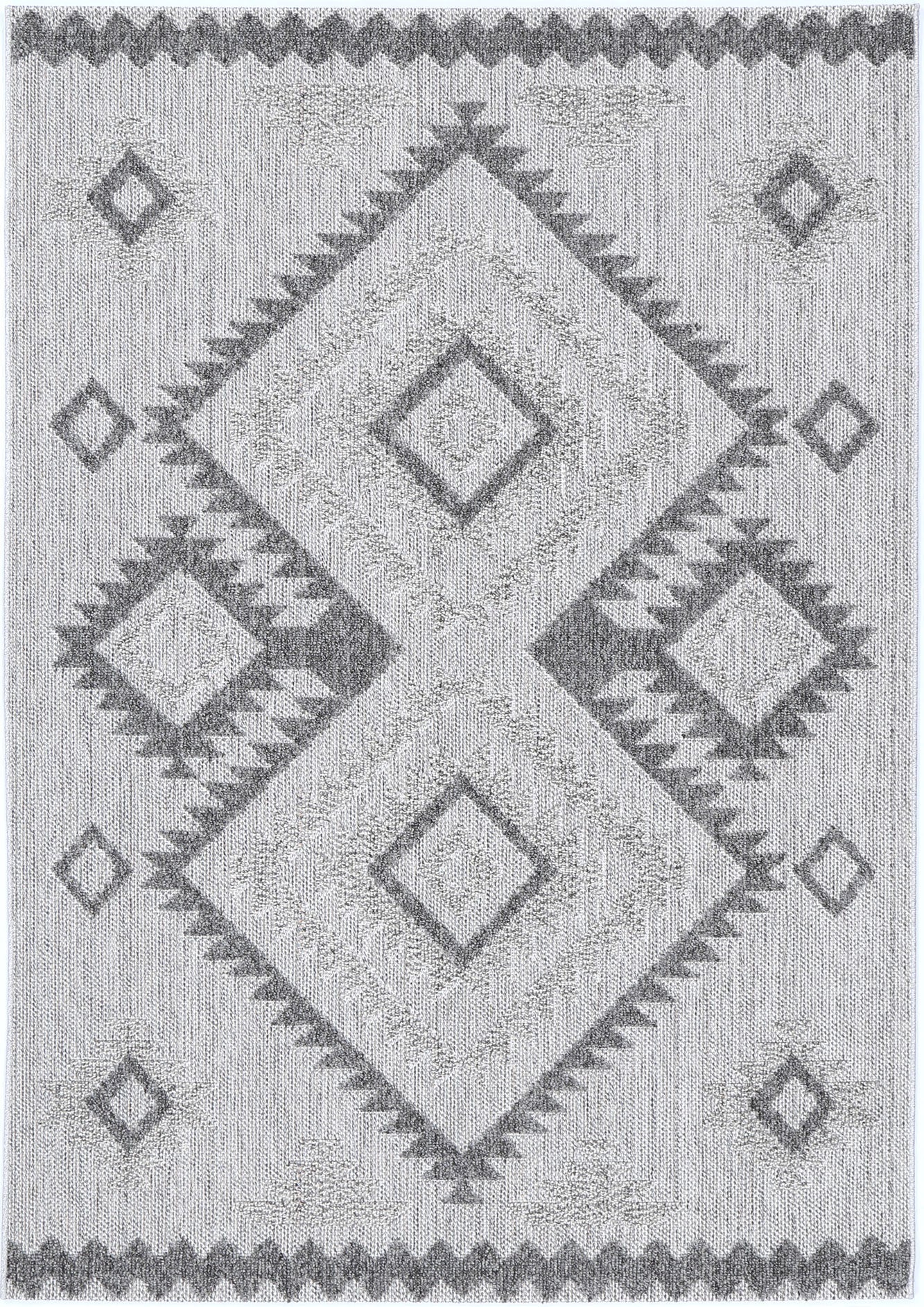 Maldives Maki Indoor / Outdoor Grey Rug