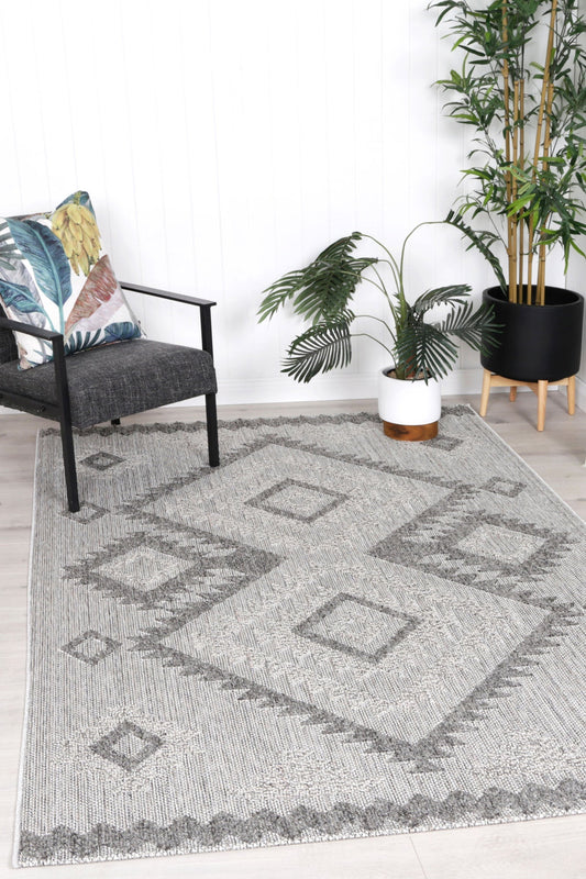 Maldives Maki Indoor / Outdoor Grey Rug - /products/maldives-indoor-outdoor-rug-03