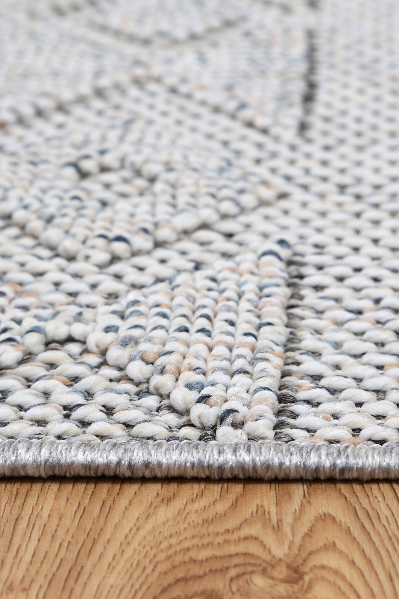 Maldives Tribal Indoor/Outdoor Grey Rug (New landed)