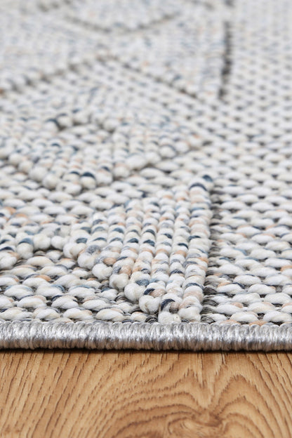 Maldives Tribal Indoor/Outdoor Grey Rug (New landed)