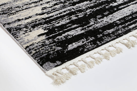 Mansour Acid Wash Grey Abstract Rug - /products/mansour-mans09-beige