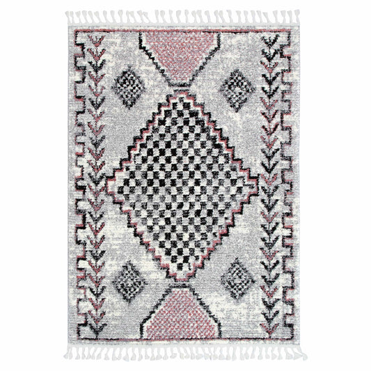 Mansour Tocapus Blush Geometric RugMansour Tocapus Blush Geometric Rug - /products/mansour-mans03-blush