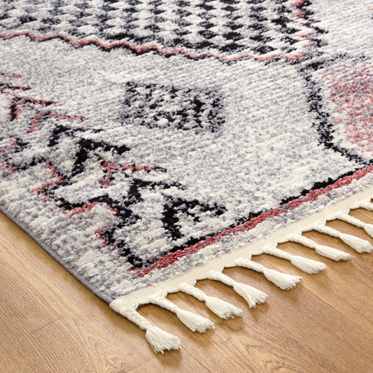 Mansour Tocapus Blush Geometric Rug - /products/mansour-mans03-blush
