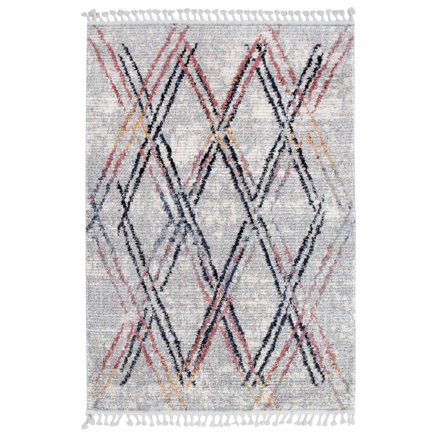 Mansour Argyle Multi Geometric Rug