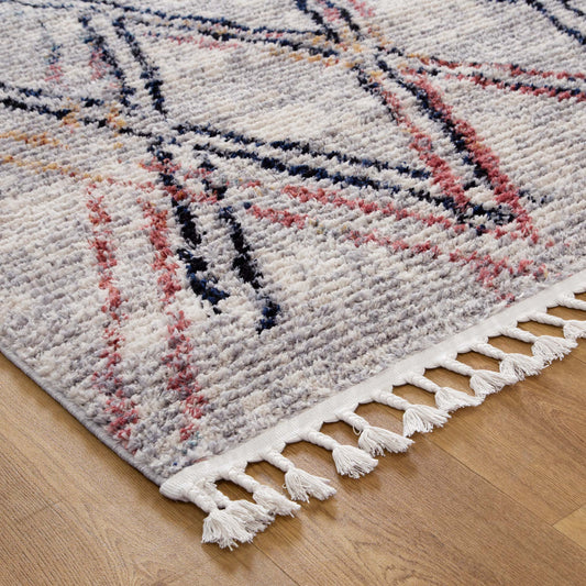 Mansour Argyle Multi Geometric Rug - /products/mansour-mans10-multi