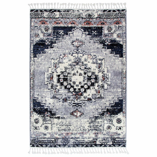 Mansour Antique Blue Transitional RugMansour Antique Blue Transitional Rug - /products/mansour-mans11-blue