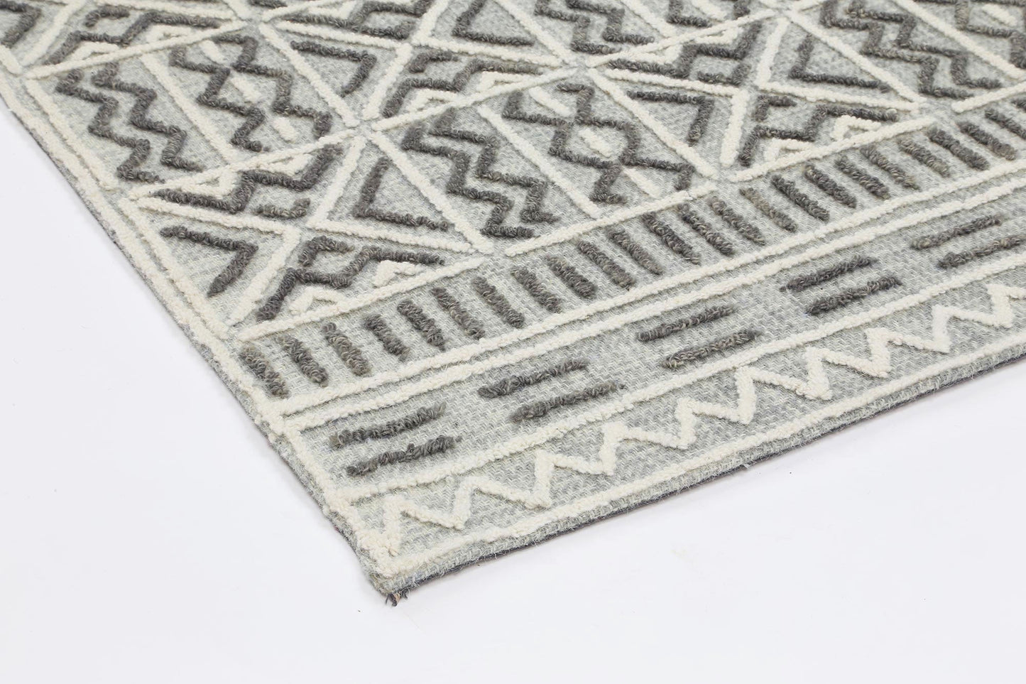 Marbella Cordoba Grey Contemporary Rug