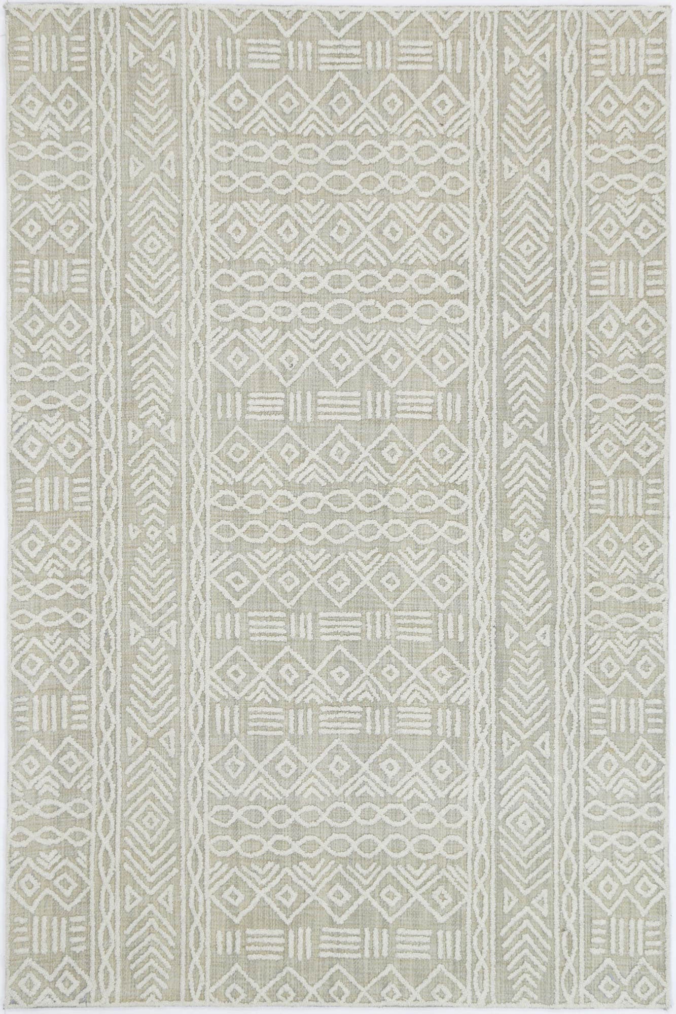 Marbella Lucena Beige Contemporary Rug