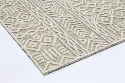 Marbella Lucena Beige Contemporary Rug