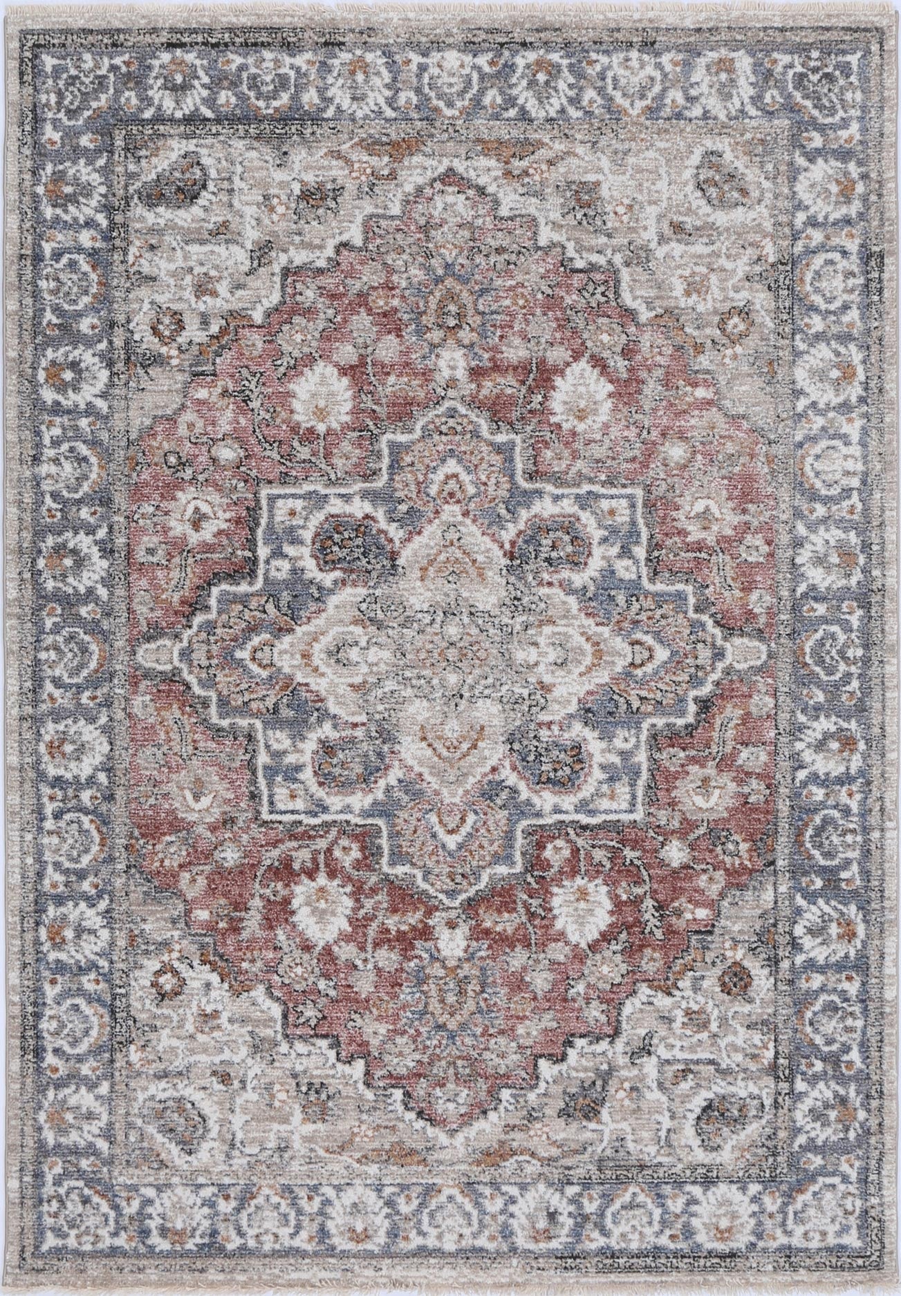 Melbourne Patchwork Multi Traditional Soft Rug