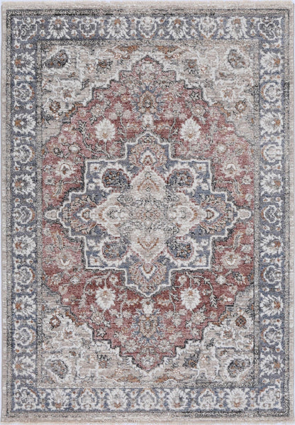Melbourne Patchwork Multi Traditional Soft Rug