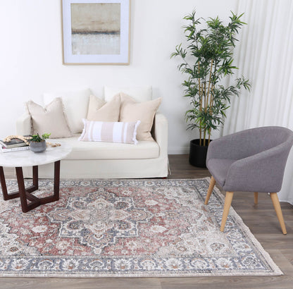 Melbourne Patchwork Multi Traditional Soft Rug