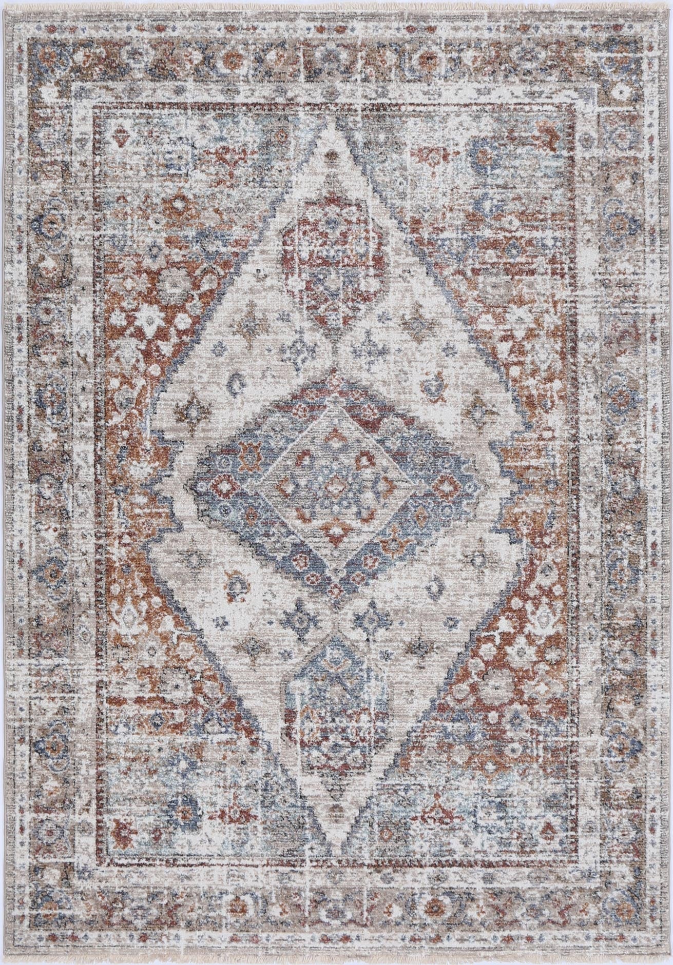 Melbourne Shriaz Multi Traditional Soft Rug