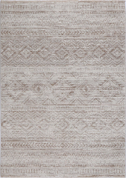 Maryland Kesh Beige Tribal Soft Rug