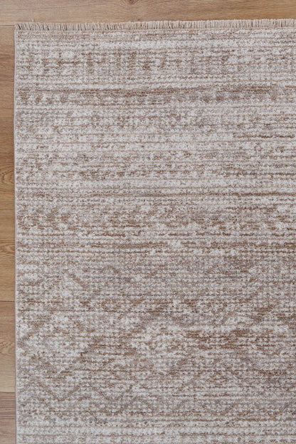 Melbourne Kesh Beige Tribal Soft Rug