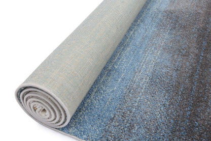 Matisse Aqua Blue Ombre Rug