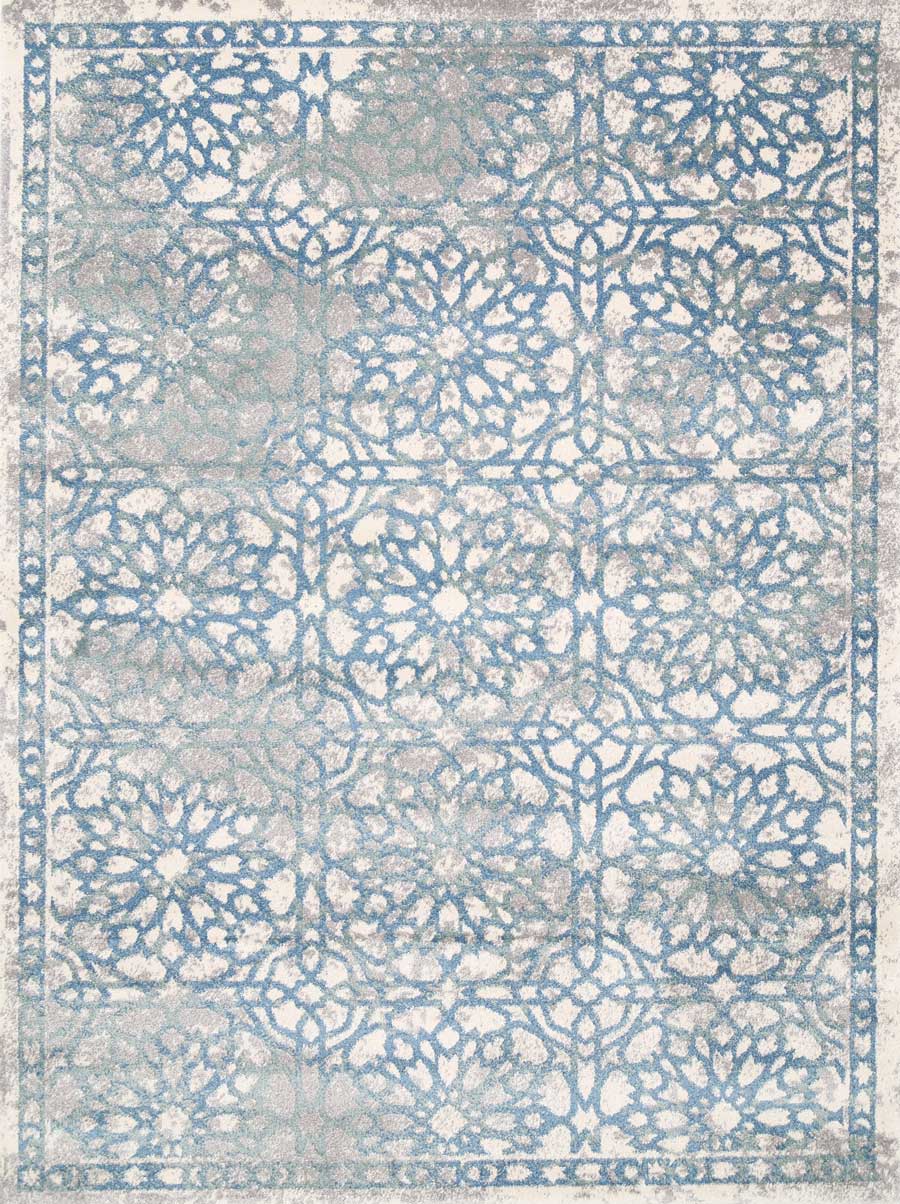 Matisse Blue Demask Rug