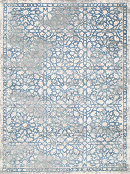 Matisse Blue Demask Rug