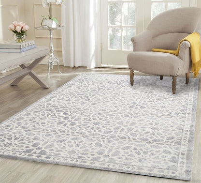 Matisse Grey Demask Rug