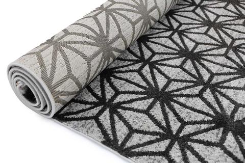 Matisse Dark Grey Web Rug