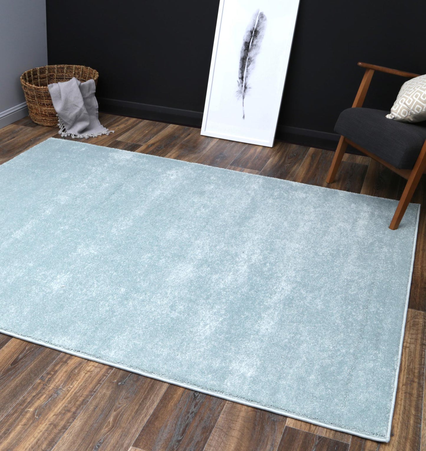 Montana Teal Plush Rug