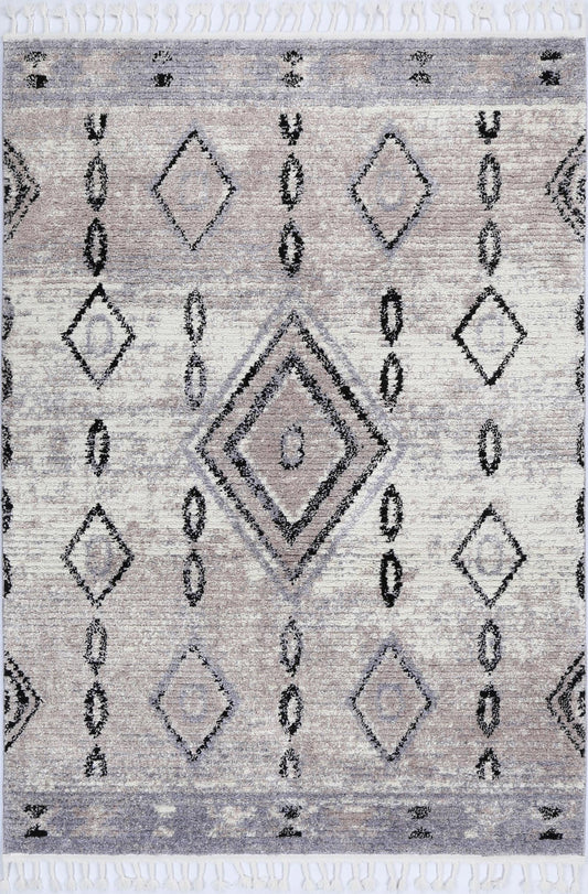 Moda Tribal Diamond Ash Rug (Morocco)Moda Tribal Diamond Ash Rug (Morocco) - /products/boho-moroccan-tribal-diamond-ash-rug