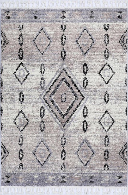 Moda Tribal Diamond Ash Rug (Morocco)Moda Tribal Diamond Ash Rug (Morocco) - /products/boho-moroccan-tribal-diamond-ash-rug