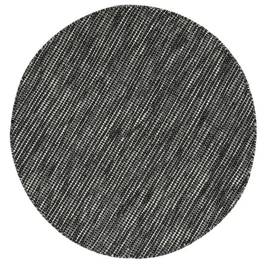 Nordic Black & White Reversible Wool Round RugNordic Black & White Reversible Wool Round Rug - /products/scandi-black-reversible-wool-round-rug