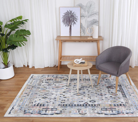 Oporto Colombo Multi Tribal Soft Rug - /products/oporto-colombo-multi-tribal-soft-rug