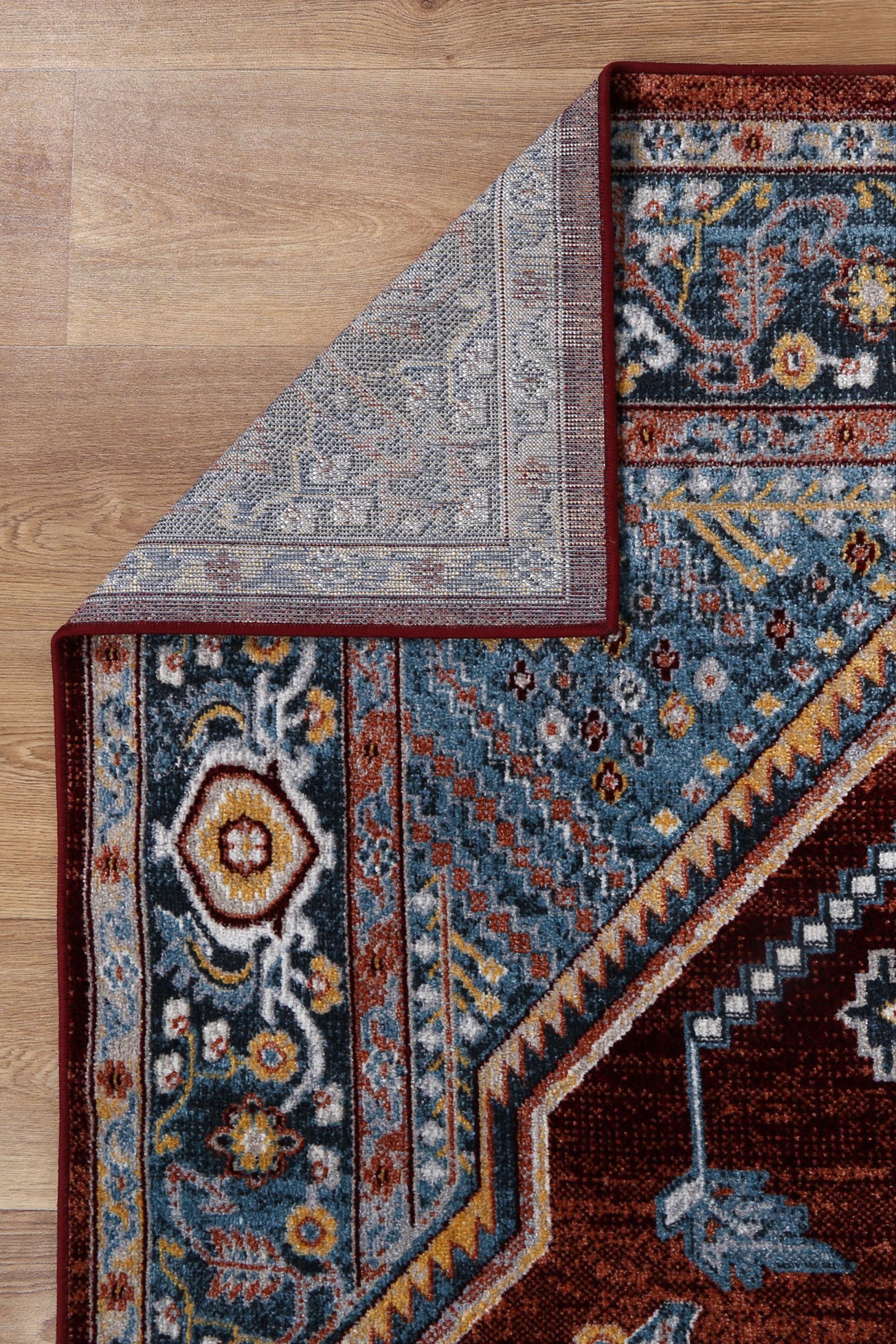 Oporto Yingkou Multi Traditional Soft Rug