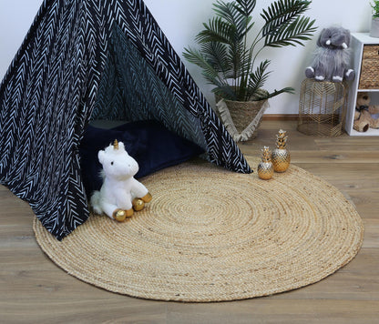 Organica Grasslands Natural Jute Round Rug