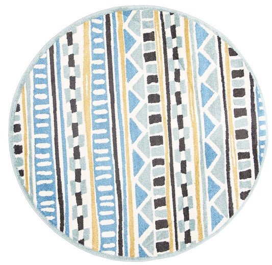 Piccolo Blue and Yellow Tribal Kids Round RugPiccolo Blue and Yellow Tribal Kids Round Rug - /products/piccolo-blue-and-yellow-tribal-kids-round-rug