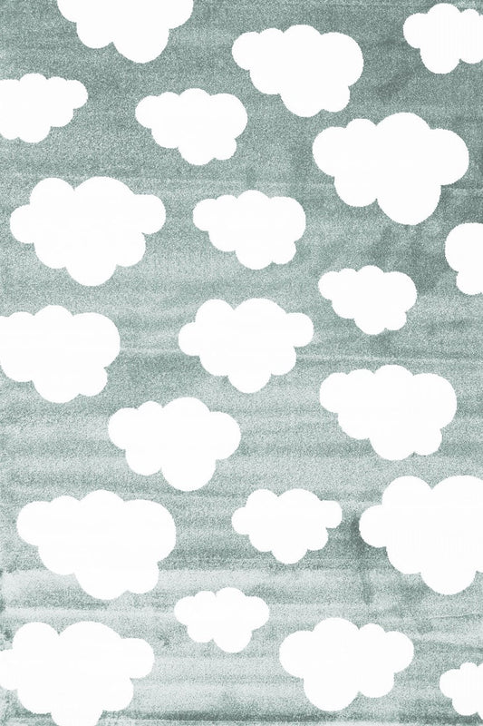 Piccolo Aqua White Cloud Kids RugPiccolo Aqua White Cloud Kids Rug - /products/cloud-aqua-white