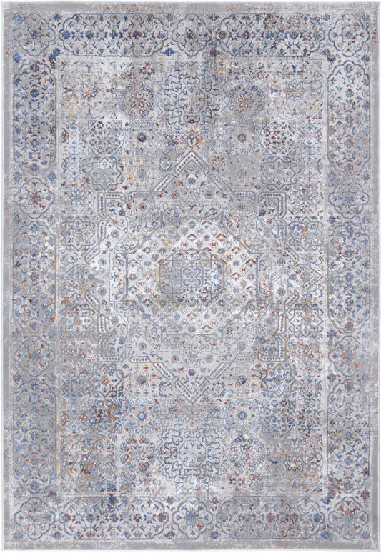 Porto Aurora Grey & Blue Traditional RugPorto Aurora Grey & Blue Traditional Rug - /products/porto-port14-d162g