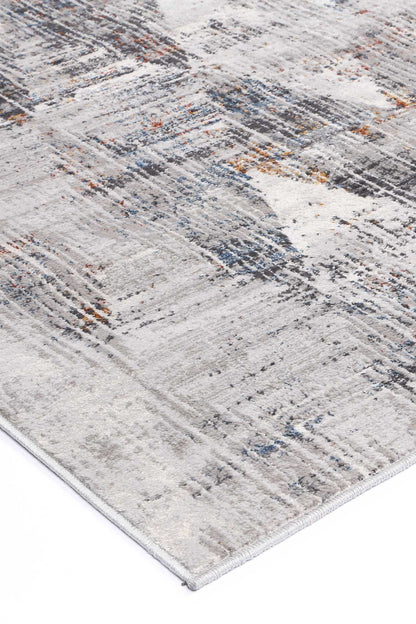 Porto Harlequinn Grey & Multi Geometric Rug