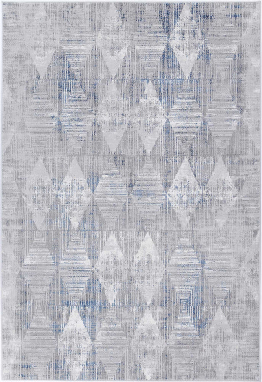 Porto Harlequinn Grey & Blue Geometric RugPorto Harlequinn Grey & Blue Geometric Rug - /products/porto-port16-d988b