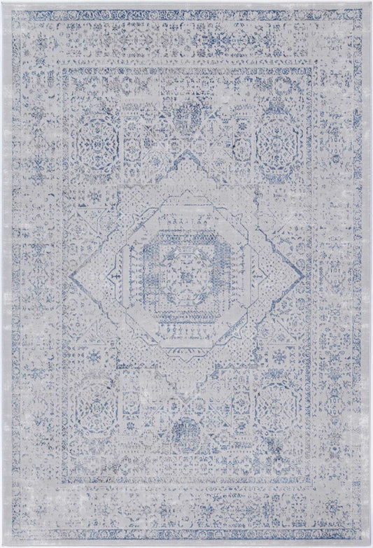 Porto Luna Cream & Blue Traditional RugPorto Luna Cream & Blue Traditional Rug - /products/porto-port18-d990b