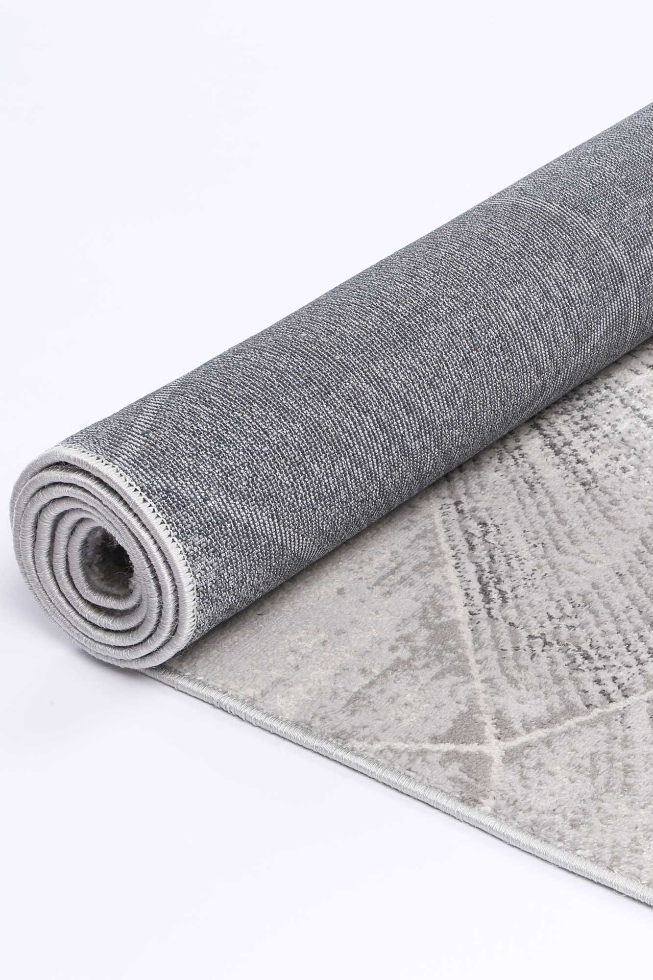 Porto Mason Grey Geometric Rug