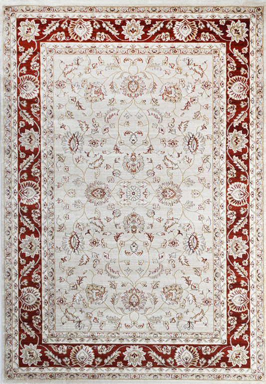 Prague Francesca Cream & Red Traditional RugPrague Francesca Cream & Red Traditional Rug - /products/prague-13414-10