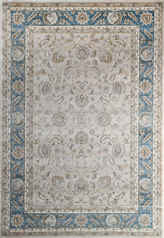 Prague Francesca Cream & Blue Traditional RugPrague Francesca Cream & Blue Traditional Rug - /products/prague-13414-31